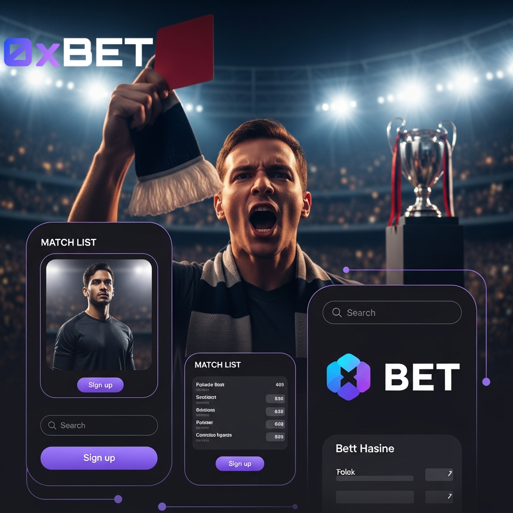 Wedden op voetbal bij 0xbet